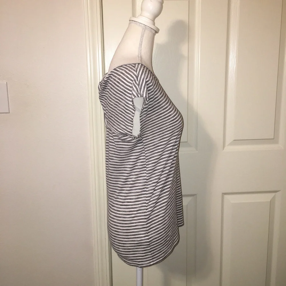 LOFT Twist Cutout Back Top
